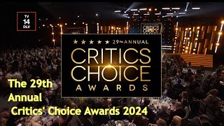 The 29th Annual Critics Choice Awards 29я церемония Выбор критиков 2024 [upl. by Ettenirt149]