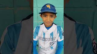 José Murillo preselección honduras beisbol littleleague [upl. by Aenit262]