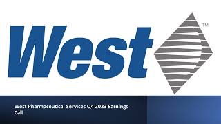 West Pharmaceutical Services NYSE WST  Q4 2023 Earnings Call [upl. by Ulda231]