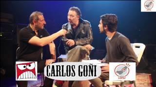 Carlos Goñi se sincera y derrumba en concierto Entrevista a Revolver en El Espinar By Jorge López [upl. by Hudgens481]