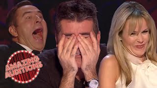 MOST Viral Auditions on Britains Got Talent PART 1 [upl. by Millham329]