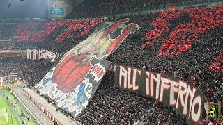 Che Confusione  Ac Milan Fans Making Amazing Atmosphere Before Derby vs Inter [upl. by Smailliw]