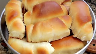 PÃO CASEIRO FOFINHO  PERFEITO PARA O LANCHE FÁCIL DE FAZER [upl. by Aylatan]