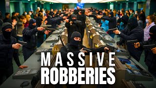 Shocking The 10 Most Massive Robberies Ever [upl. by Virgin]