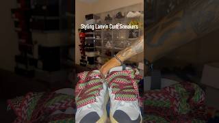 GRWM STYLING LANVIN CURB SNEAKERS lanvin fashion style shorts [upl. by Ainalem]