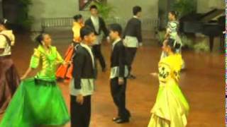 RIGODON DE HONOR FilipinoSpanish Quadrille Folk Dance Introduced by the French People [upl. by Oicatsana]