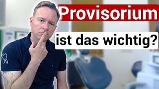 ❌Zahnprovisorium ist das wichtig❓ Langzeitprovisorium Interimsprothese [upl. by Gerardo333]