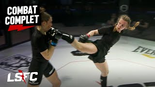 Benita De Rooij vs Mathilde Aschenbrenner  Énorme Combat de MMA Féminin  LSFC 1 [upl. by Blair]