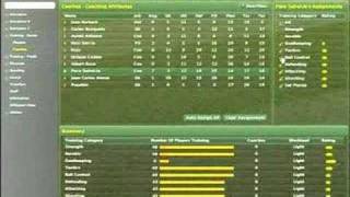 Football Manager 2007  6 Training Tips [upl. by Isador]