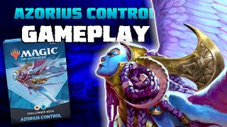 Azorius Control Challenger Deck Gameplay Magic Arena [upl. by Khanna]