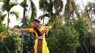 Bosonte Phool Ganthlo  বসন্তে ফুলগাঁথলো  Bosonta Utsav Special Dance Rabindranritya NACHER JAGAT [upl. by Odericus]