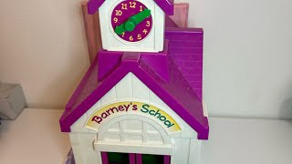 Finding a Barney school house toy from 1993 [upl. by Buonomo]