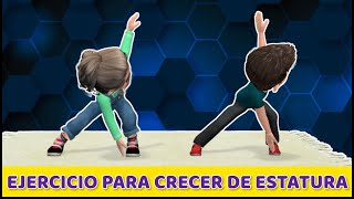 EJERCICIO DE ESTIRAMIENTO PARA CRECER MÁS ALTO EJERCICIO PARA NIÑOS [upl. by Noremac74]