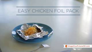 Easy Chicken Foil Pack Recipe  Shape Your Future Recipes  OK TSET [upl. by Latin]