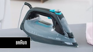 Braun TexStyle 9 Steam Iron – Braun’s fastest steam iron  Introduction [upl. by Bartolome]