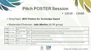 XXVI TECNICELPA International Conference Forest Biobased Materials 2023 dia 13 posters [upl. by Ivy]