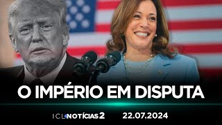 KAMALA HARRIS MONTA EQUIPE DE PESO E INICIA CAMPANHA PARA DERROTAR TRUMP  ICL NOTÍCIAS 2 AO VIVO [upl. by Attenna]