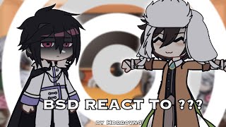 BSD react to my fyp 2 [upl. by Roxy]