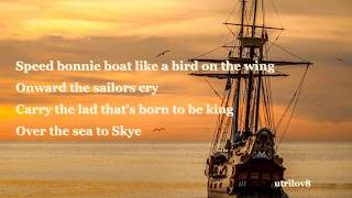 The Corries The Skye Boat Song With Lyrics [upl. by Anewor]