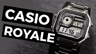 CASIO ROYALE AE1200WHD1AVEF – recenzja zegarka⌚️  TikTalk odc 57 [upl. by Asehr]