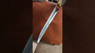 real hamon bahan kikir bekas blacksmith hamon woodworking kikir asahpisau handmade knife [upl. by Hedveh]