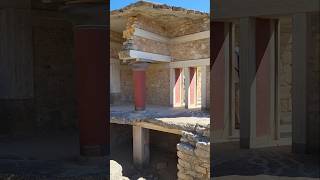 Knossos palace 🇬🇷 Crete Greece [upl. by Mahan]