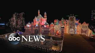 Entire Neighborhoods Battle for Best Christmas Light Display [upl. by Shara]