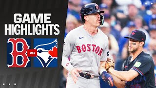 Red Sox vs Blue Jays Game Highlights 61724  MLB Highlights [upl. by Ettenwahs813]