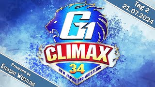 Straight Wrestling NJPW G1 Climax 2024 Update  Tag 2 [upl. by Alan]