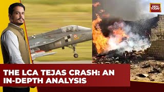 5Live Investigating The Crash Of Indias First Light Combat Aircraft Tejas  India Today News [upl. by Kidder]