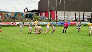 Omagh Accies RFC vs Bruff RFC  Bruff 1st try [upl. by Nosneb332]