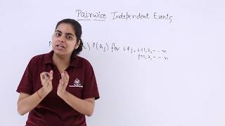 Class 12th – Pairwise Independent Events  Probability  Tutorials Point [upl. by Arrahs]