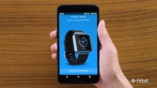 Fitbit How To Set Up A Tracker On A Mobile Device [upl. by Kila]