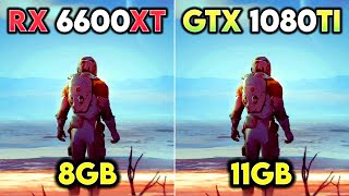 GTX 1080 Ti vs RX 6600 XT  Tested in 10 New Games [upl. by Carey]