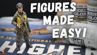 How to Paint 135 Scale Model Figures  Franz Stigler from quotA Higher Callquot [upl. by Kayle]