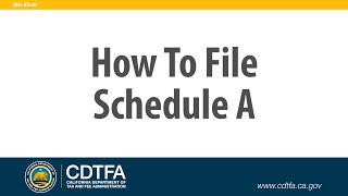 How To File a Schedule A [upl. by Islek633]