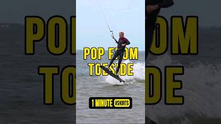 How to POP from toeside  Kiteboarding SA Masterclass [upl. by Viquelia412]