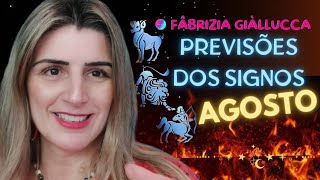 PREVISÕES AGOSTO PARA OS SIGNOS ÁRIES LEÃO E SAGITÁRIO SIGNOS DE FOGO QUE TIRAGEM FOI ESSA SHOW [upl. by Yellehs]