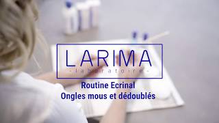 Mode demploi  Ecrinal Routine Ongles Mous et Dédoublés [upl. by Maximilien]