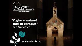 Celebrazione Penitenziale  Solennità del Perdono di Assisi [upl. by Longtin]