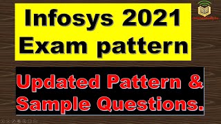 Infosys 2021 updated pattern and sample questions  infosys 2021 exam  solved sample Questions [upl. by Guarino]