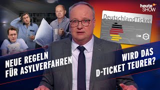 Asylpolitik War der Migrationsgipfel wirklich „historisch“  heuteshow vom 10112023 [upl. by Reed]