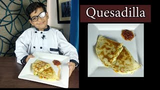 veg cheesy quesadillas  Mexican food recipe  quesadilla Mexicana  TIFFIN TALES young chef recipe [upl. by Areyk]