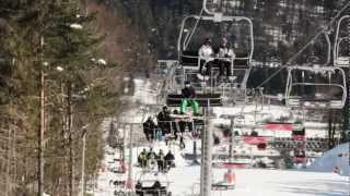 Jaworzyna Krynicka Ski Station official promo video HD  produced by ProWizja Studio 2012 [upl. by Rochelle]