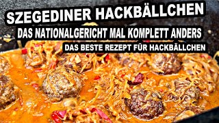 Szegediner Hackbällchen das beste Rezept für Hackbällchen  The BBQ BEAR [upl. by Walcoff]