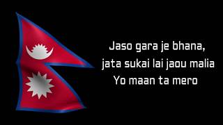 Yo Maan Ta Mero Nepali Ho  1974 AD Lyrics Videos [upl. by Yrrac]