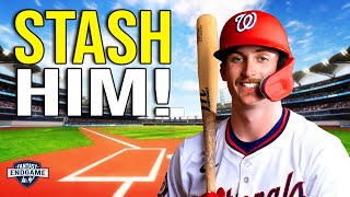 Stash NOW Top Prospects to Add in Fantasy Baseball [upl. by Baniez]