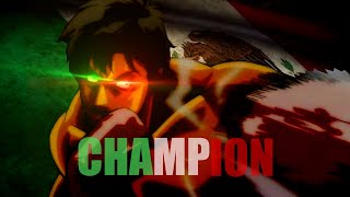 Hajime No Ippo 「AMV」Ricardo Martinez 🇲🇽  Champion  Barns Courtney [upl. by Rammus]