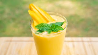 Mango Lassi REZEPT  EINFACH UND GUT [upl. by Ailedamla]