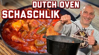 Dutch Oven Schaschlik  Westmünsterland BBQ [upl. by Leidba235]